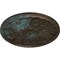 Ekena Millwork Fairfax Ceiling Medallion, Hand-Painted Bronze Blue Patina, 29 7/8"OD x 1 3/8"P CM29FABBS - alternate 2